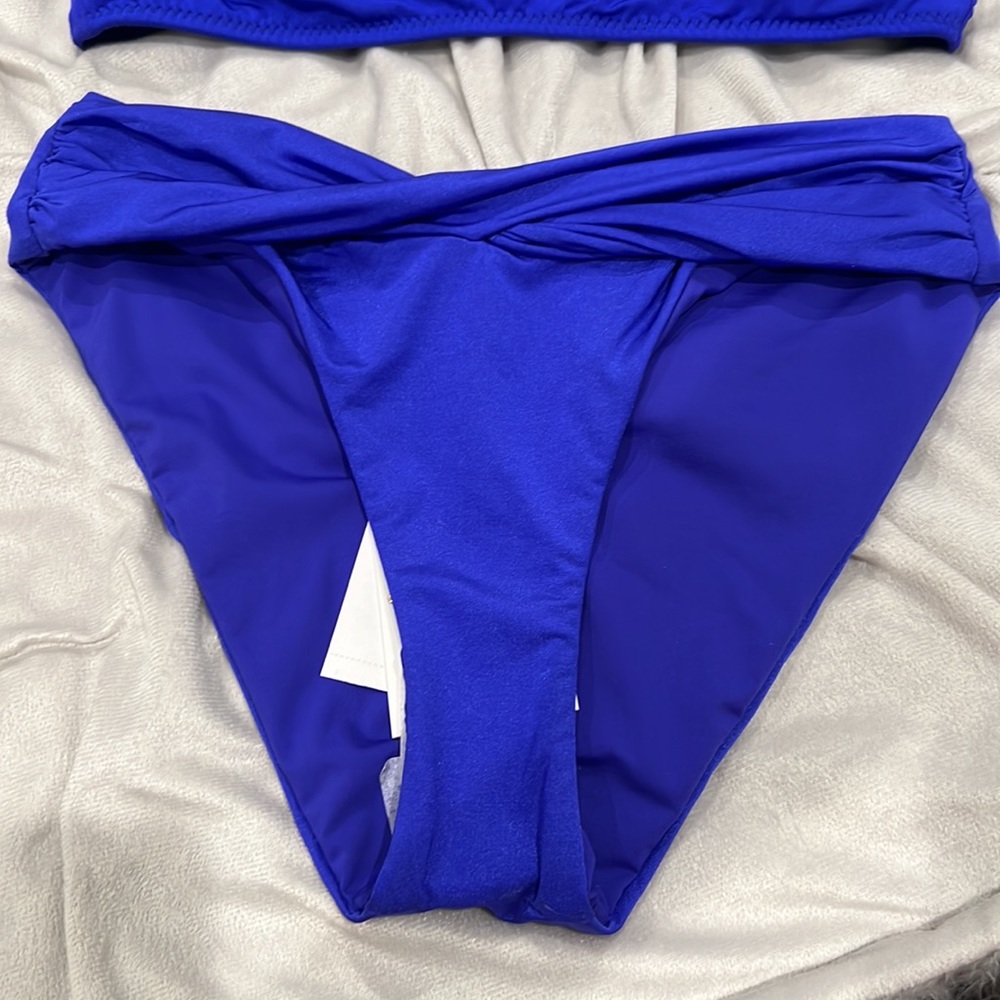 BNWT Royal blue, Becca Bikini set - Picture 3 of 8